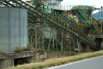 Big equipment of crushed stone factory