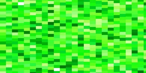 Light Green vector backdrop with rectangles. Rectangles with colorful gradient on abstract background. Best design for your ad, poster, banner.