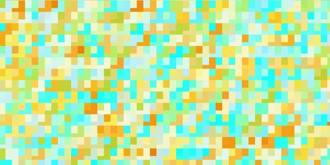 Light Blue, Yellow vector background with rectangles. Rectangles with colorful gradient on abstract background. Template for cellphones.