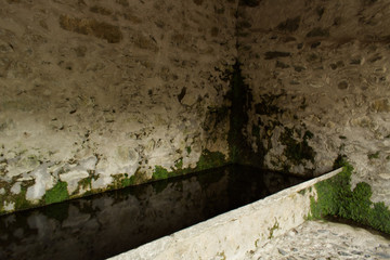 Lavoir du village d'Arroust dans les Pyr&eacute;n&eacute;es Atlantique