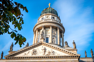 Obraz premium dome of Gendarmen market in berlin
