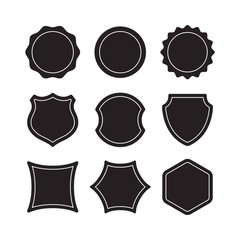 Premium design elements. Great for retro vintage logos. black frames Designers Collection