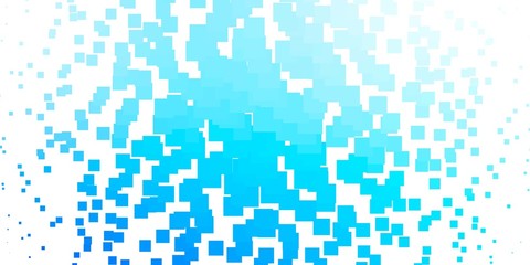 Light BLUE vector layout with lines, rectangles. Abstract gradient illustration with colorful rectangles. Pattern for websites, landing pages.