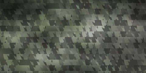 Light Gray vector background with triangles.