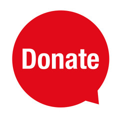 Donate Communication concept speech bubble