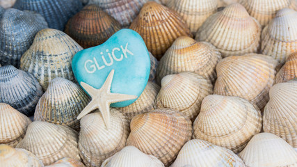 herz, glück, liebe, freude, türkis, valentin, day, meer, strand, muscheln, Erholung, Norsee, Ostsee, Urlaub, Wattenmeer, Ferien, romantisch-, glück in der Liebe, romantik, beach, dekoration, isoliert,