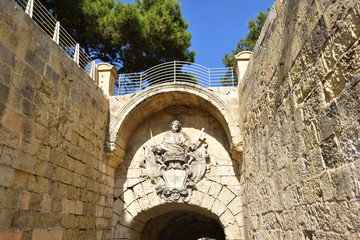 Greeks gate at Mdina town, Malta - 313294662