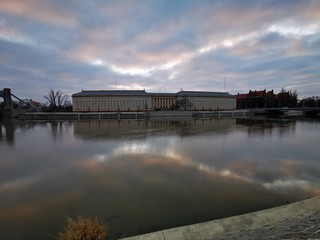 bridge over the river