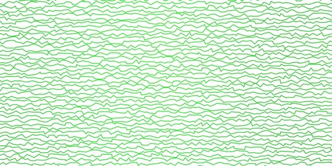 Dark Green vector pattern with curved lines. Gradient illustration in simple style with bows. Pattern for websites, landing pages.