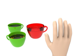 It's not my cap of tea
