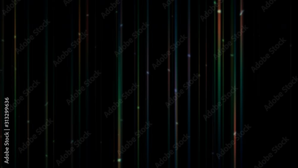 Aufkleber abstract technology background with lines and particles
