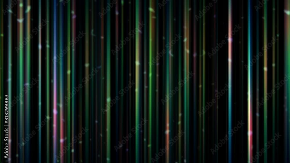 Poster abstract technology background with lines and particles