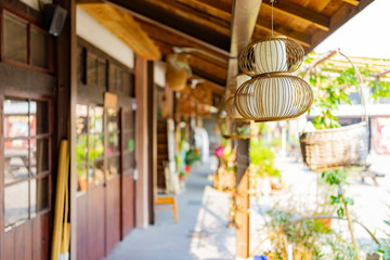 Sunny view of some cityscape of the Yunlin town