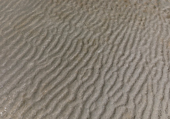 Ripples In The Sand On The Beach, Ripple Texture Background