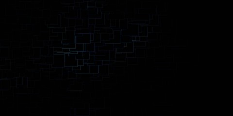 Dark BLUE vector backdrop with rectangles. Colorful illustration with gradient rectangles and squares. Design for your business promotion.