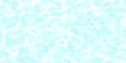 Light BLUE vector background in polygonal style. New abstract illustration with rectangular shapes. Best design for your ad, poster, banner.