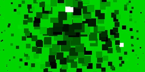 Light Green vector template in rectangles. New abstract illustration with rectangular shapes. Design for your business promotion.