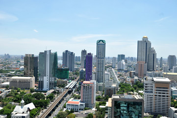 Fototapeta na wymiar Buildings in Bangkok
