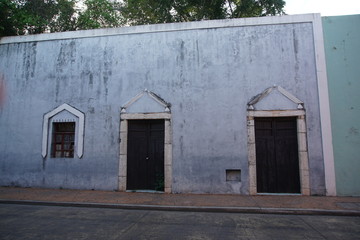 Streets in Valladolid, Mexico, Yucatan Peninsula
