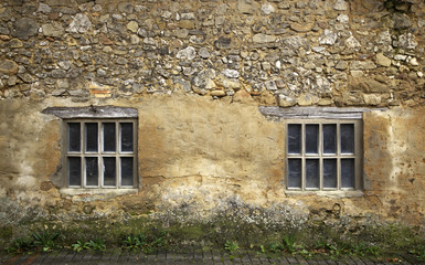 Fototapeta na wymiar Window with bars