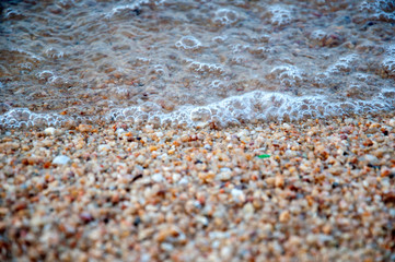 closeup beach sand