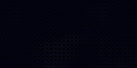 Dark BLUE vector background with triangles. Abstract gradient illustration with triangles. Template for wallpapers.