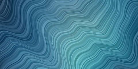 Light BLUE vector pattern with curved lines.