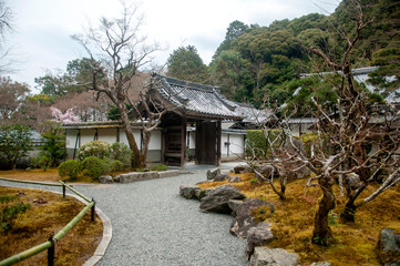 Fototapeta na wymiar Japanese shrine