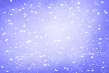 Winter blue cold background