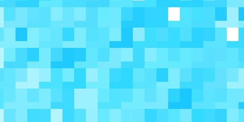 Light BLUE vector layout with lines, rectangles. Rectangles with colorful gradient on abstract background. Pattern for websites, landing pages.