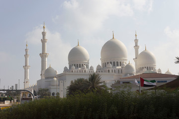 Fototapeta na wymiar Sheikh al Zayed mosque