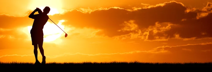 Schilderijen op glas Golf Sunset © LUGOSTOCK