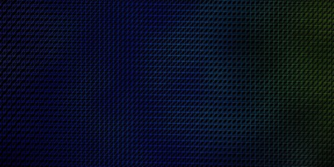 Dark Blue, Green vector pattern with lines. Gradient abstract design in simple style with sharp lines. Template for your UI design.