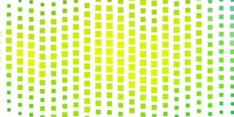 Light Green vector background in polygonal style. Abstract gradient illustration with rectangles. Template for cellphones.