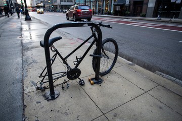 bicycle on the street