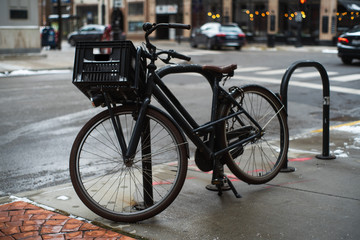 bicycle on the street