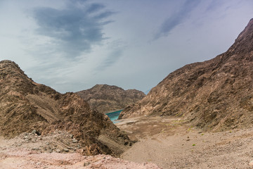 Taba and Sainai desert in Egypt