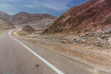 Taba and Sainai desert in Egypt
