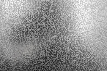 texture of silver leather