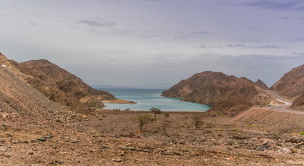 Taba and Sainai desert in Egypt