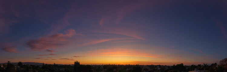 Partly Cloudy Sunset 03