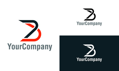 Obraz premium Creative letter B logo icon design template elements. Vector logo template for company.