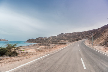 Taba and Sainai desert in Egypt