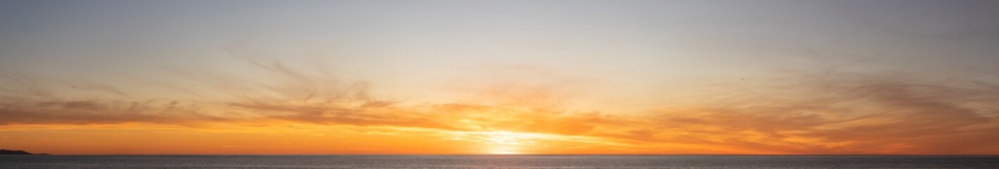 Partly Cloudy Sunset 06