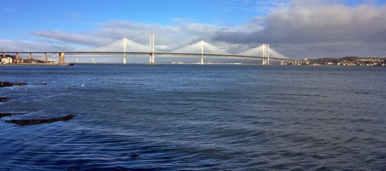 Scotland bridge over the sea