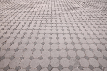Pattern of  brick floor for background
