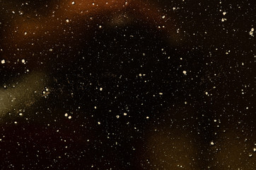 Galaxy-like speckled pattern background