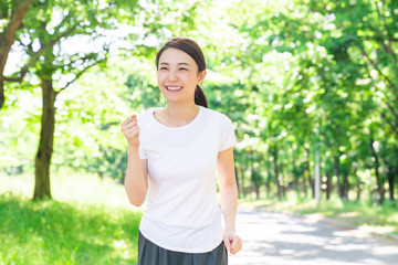 フィットネスイメージ　女性 