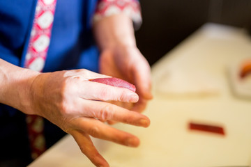 cocinero japonés
