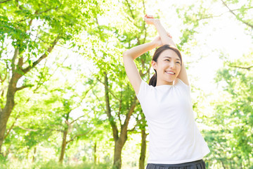 フィットネスイメージ　女性 